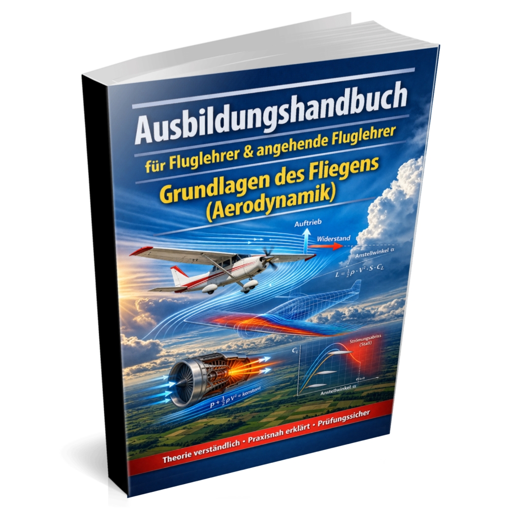Bild 1 von Ausbildungshandbuch - Aerodynamik  - UL/LAPL/PPL für Fluglehrer & angehende Fluglehrer (Buch/Print)
