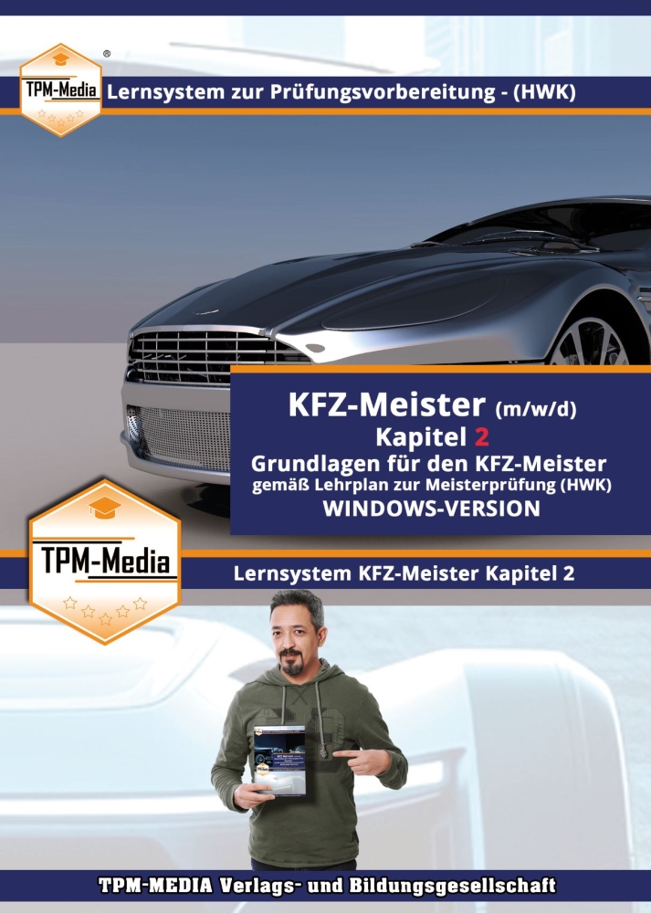 Bild 1 von KFZ-Meister (m/w/d) Kapitel 2  - Grundlagen für den KFZ-Meister-  (Download-Version) 