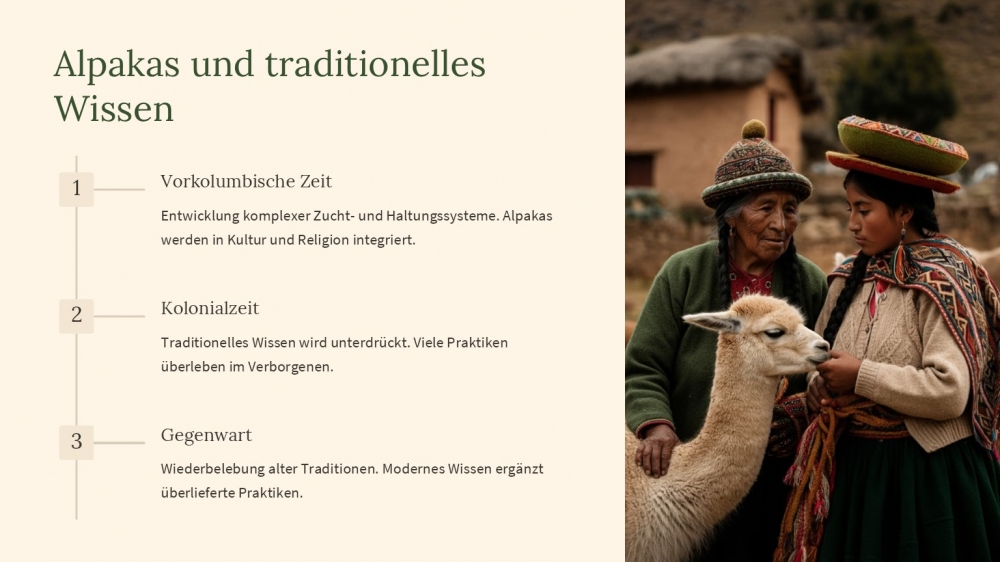 Bild 1 von PowerPoint-Präsentation: Welt der Alpakas– Lehrmaterial für Ausbilder und Schüler (Download) .pptx