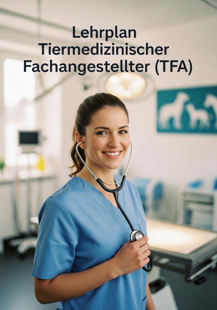 Bild 1 von Tiermedizinischer Fachangestellter (m/w/d) Lehrplan für Ausbilder, Dozenten und Kursteilnehmer 