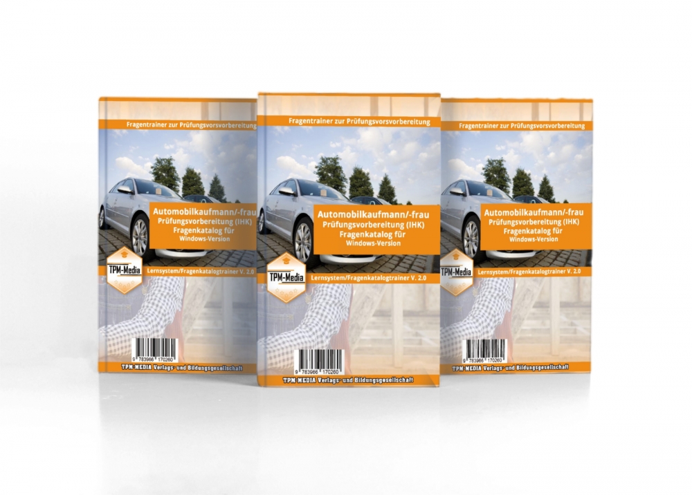 Bild 1 von Automobilkaufmann (m/w/d) Fragenkatalogtrainer  (Download-Version)