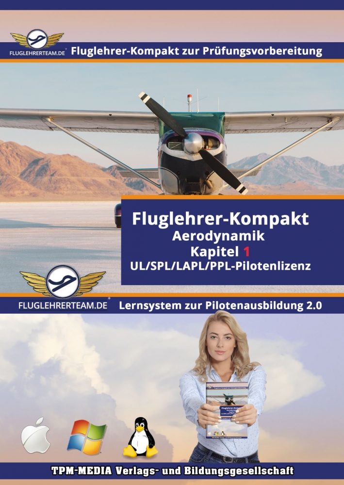 Bild 1 von Aerodynamik Lernsystem Kapitel 1 UL/SPL/LAPL/PPL - Pilotenlizenz (Download-Version)
