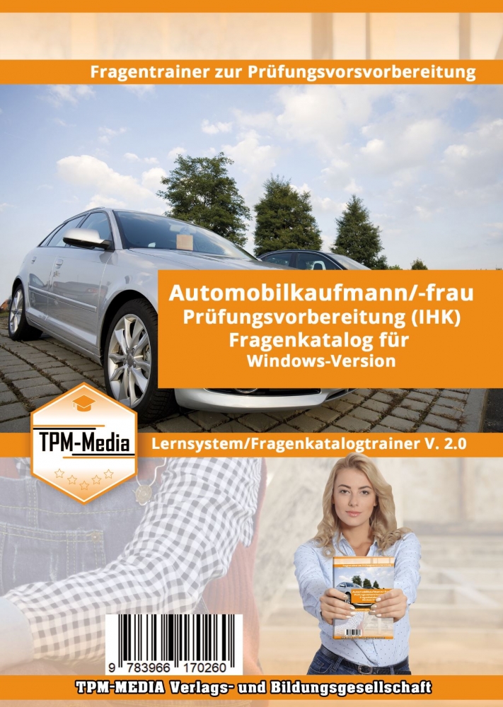 Bild 1 von Automobilkaufmann (m/w/d) Fragenkatalogtrainer  (Download-Version)