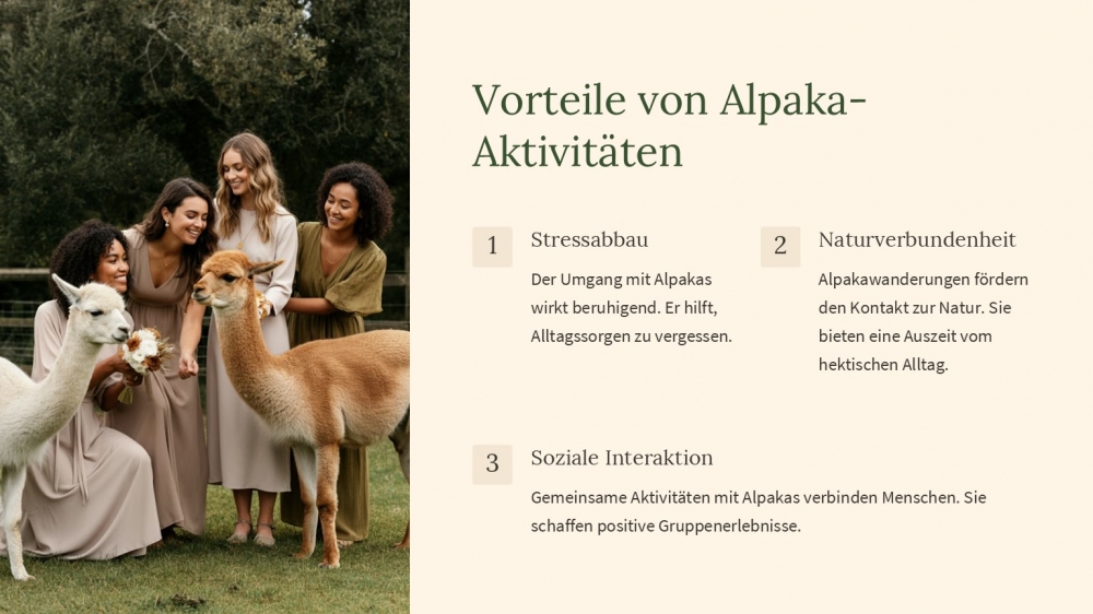 Bild 1 von PowerPoint-Präsentation: Welt der Alpakas– Lehrmaterial für Ausbilder und Schüler (Download) .pptx