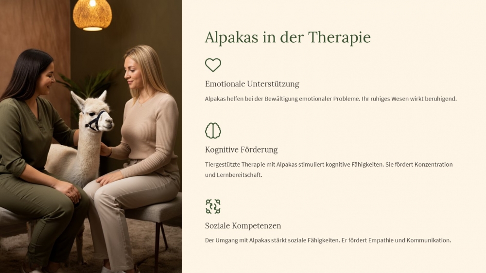 Bild 1 von PowerPoint-Präsentation: Welt der Alpakas– Lehrmaterial für Ausbilder und Schüler (Download) .pptx