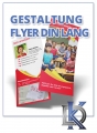 Gestaltung Flyer Din lang (ohne Druck)